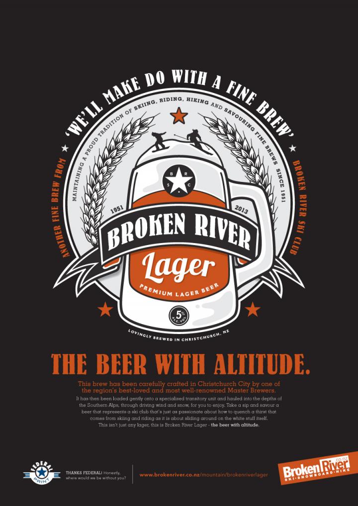 BR Beer Poster